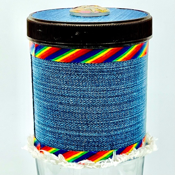 Sustainable Hand Crafted Herb Stash Box Recycled Repurposed Food Safe Container - Picture 6 of 16